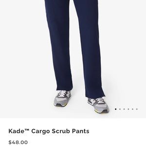 Figs Kade Cargo Scrub Pant in XXL Navy
